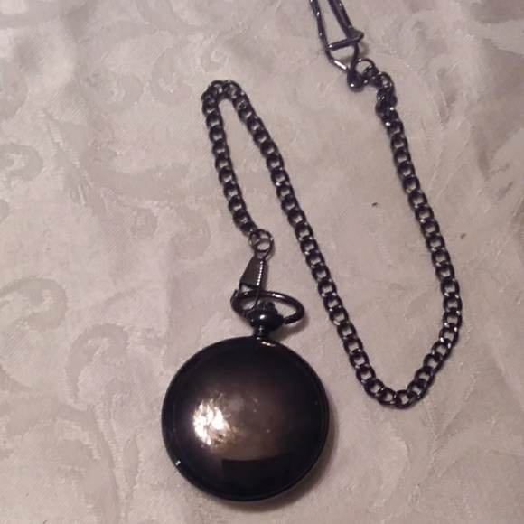 The greatest dad " pocket watch, black and gold - Picture 5 of 6